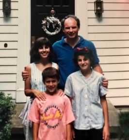 My family in 1989